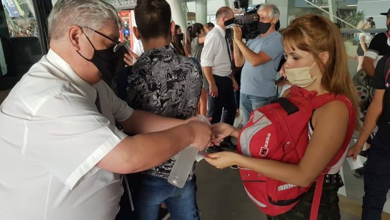 Intenso movimiento en la Terminal y en las rutas en el primer día del año