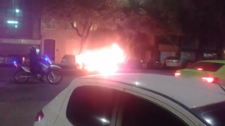 Intentan determinar el causante del incendio en cadena en Av. Maipú