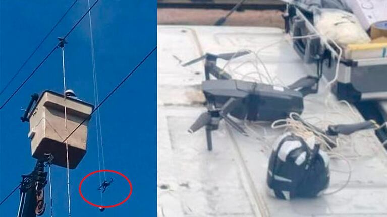 Intentaron meter droga por medio de un drone a Bouwer.