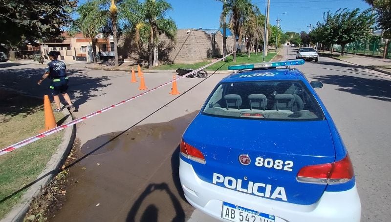 Intento de robo a policía por motochoros