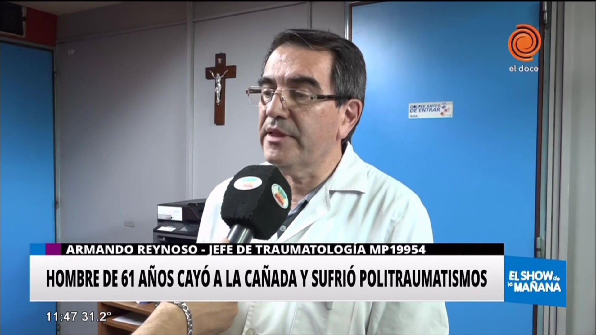 Internan a hombre politraumatizado que cayó a la Cañada