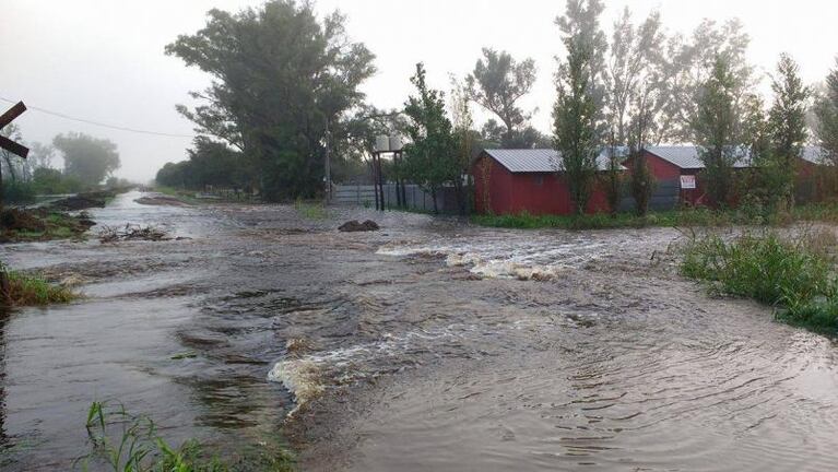 Inundación en La Francia