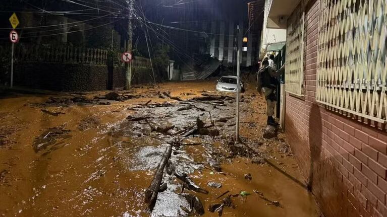 Inundaciones en Brasil (Gentileza g1)