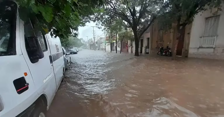 Inundaciones en Córdoba en este 2024.