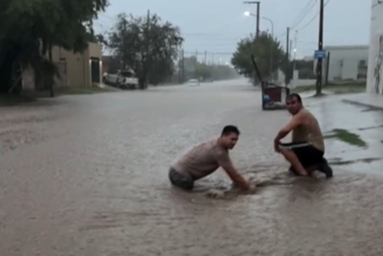Inundaciones en Vicuña Mackenna