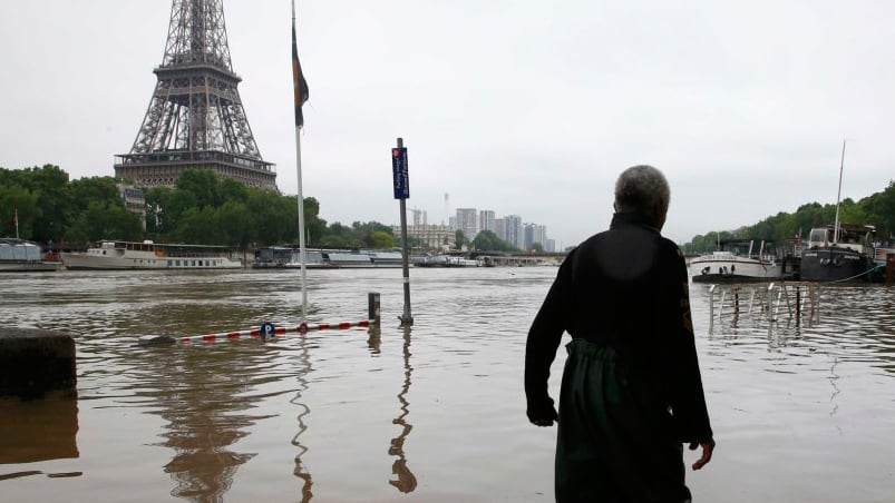 Inundaciones trágicas en Paris, por la crecida del río Sena.