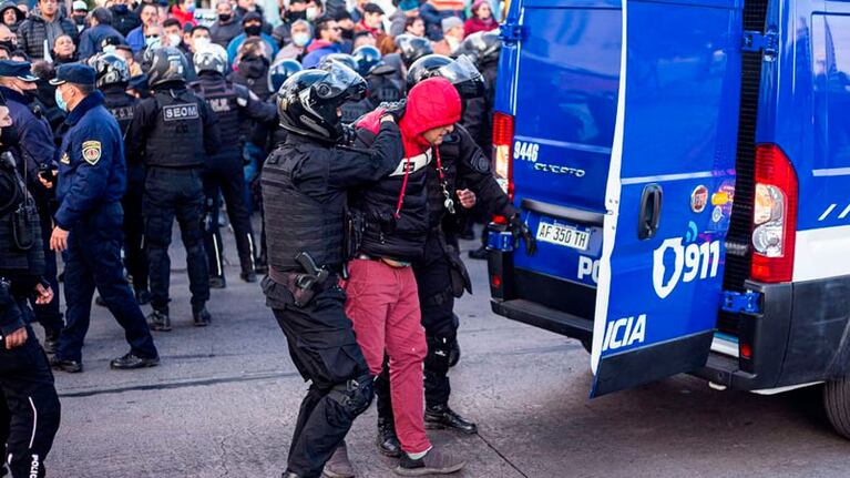 Investigan a los gremialistas que protestaron durante la Vuelta Ciclística.