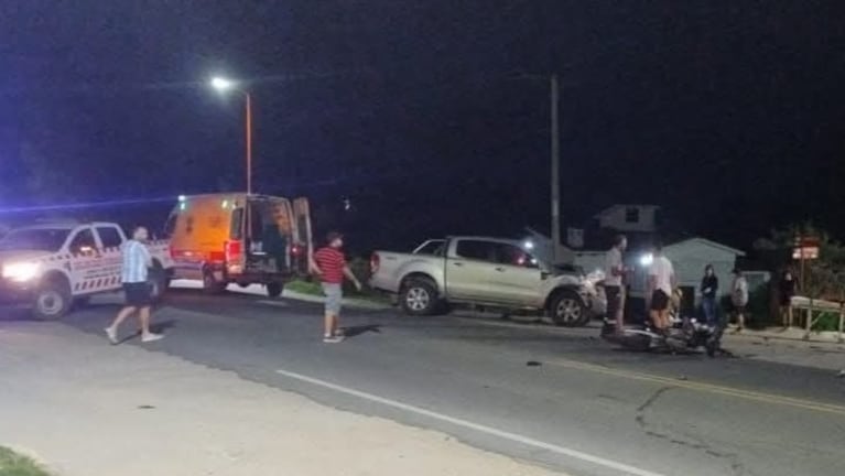 Investigan la mecánica del choque fatal.