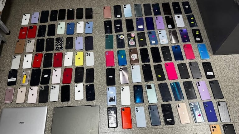 Investigan un circuito de robos y redistribución de celulares en Córdoba.