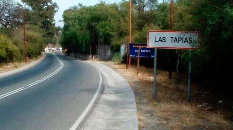 Investigan un violento episodio en Las Tapias.