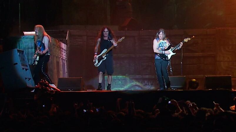 Iron Maiden brindó un show histórico en el Kempes. 