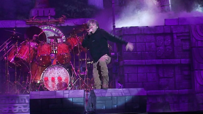 Iron Maiden brindó un show histórico en el Kempes. 