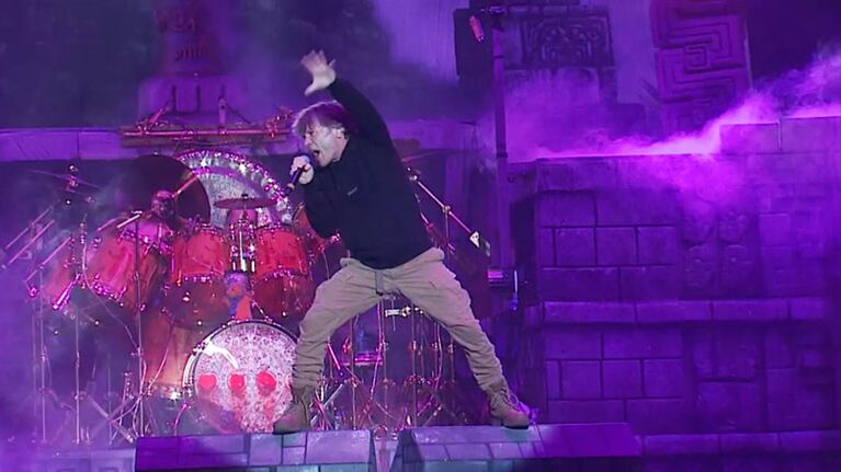 Iron Maiden brindó un show histórico en el Kempes.
