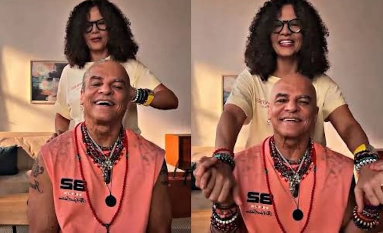 Irreconocible: así quedó el Pibe Valderrama tras raparse su icónica melena enruluda
