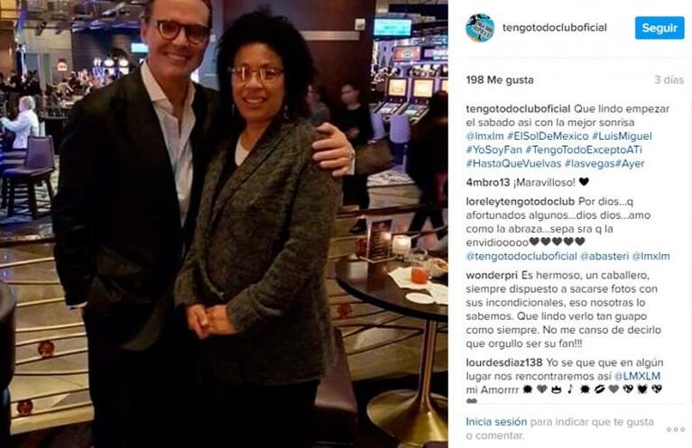 ¡Irreconocible! Luis Miguel volvió súper renovado 