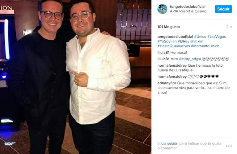 ¡Irreconocible! Luis Miguel volvió súper renovado 