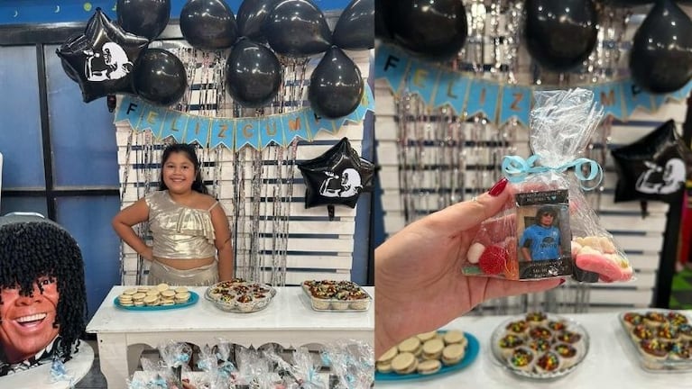 Isabella es de Villa Carlos Paz y festejó su cumpleaños inspirada en La Mona.