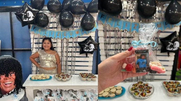 Isabella es de Villa Carlos Paz y festejó su cumpleaños inspirada en La Mona.