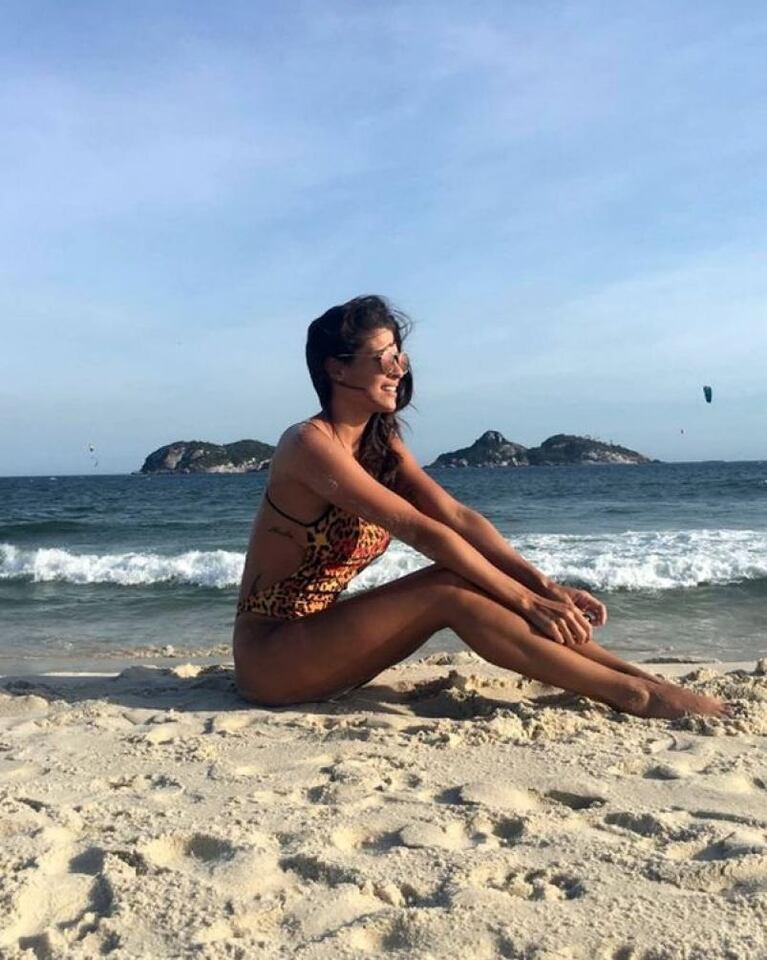 Ivana Nadal, relax y curvas en Río de Janeiro