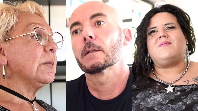 Ivanna, Eugenio y Cecilia contaron su historia de lucha, que representa a muchos más.