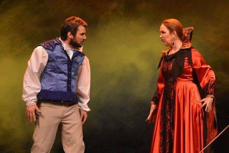 Ivanna Martin y Franco Pozzobon se conocieron haciendo una obra para niños.