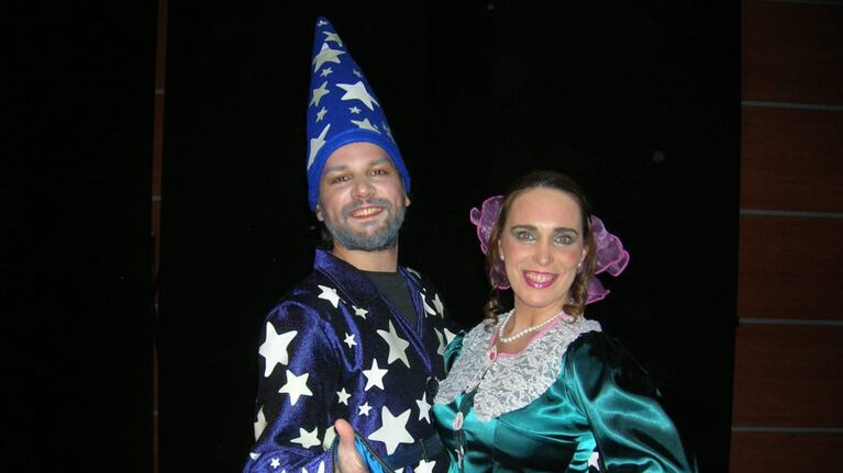 Ivanna Martin y Franco Pozzobon se conocieron haciendo una obra para niños.