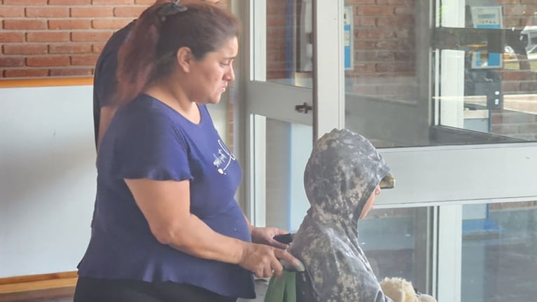 Ivonne recibió el alta médica tras 32 días en el Hospital de Niños. Foto: Francisco Arias/El Doce.