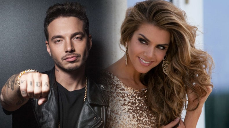 J Balvin y Valentina se conocieron filmando un videoclip.