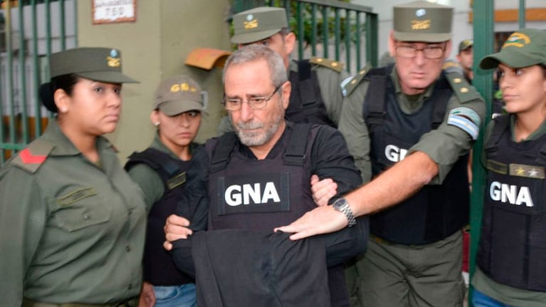 Jaime se entregó a la Policía Federal en Córdoba en abril de 2016.