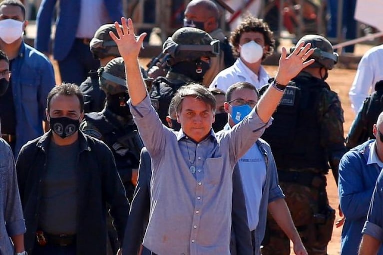 Jair Bolsonaro, presidente de Brasil, tiene coronavirus