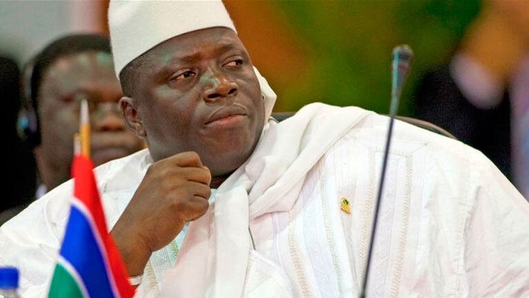 Jammeh fue presidente de Gambia durante 22 años. Foto: Reuters