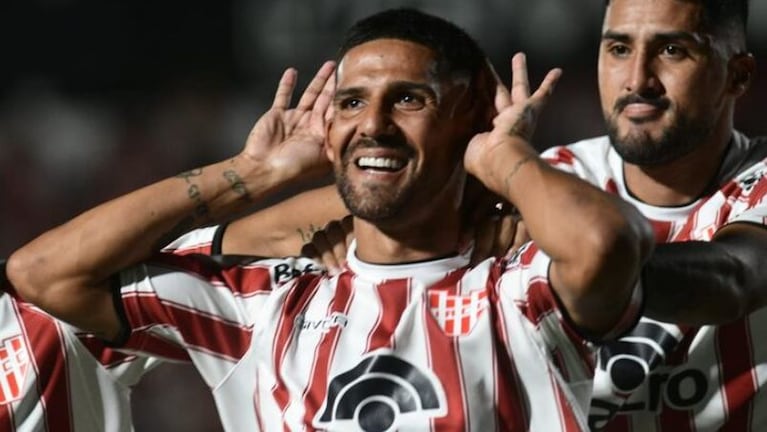 Jara marcó su primer gol en Instituto.