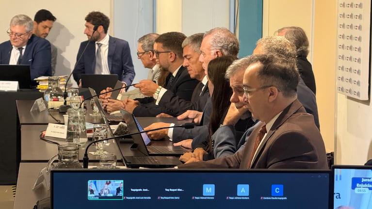 Javier Di Santo, Daniel Miralles y Luis Pizarro, los fiscales que enfrentan el jury por el caso Dalmasso.
