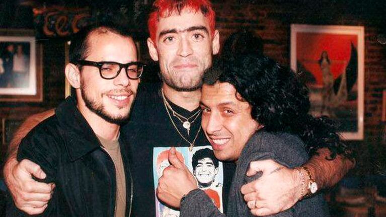 Javier García, Rodrigo Bueno y Jorge Moreno (Foto La Voz/Gentileza Damián Cotarelo).