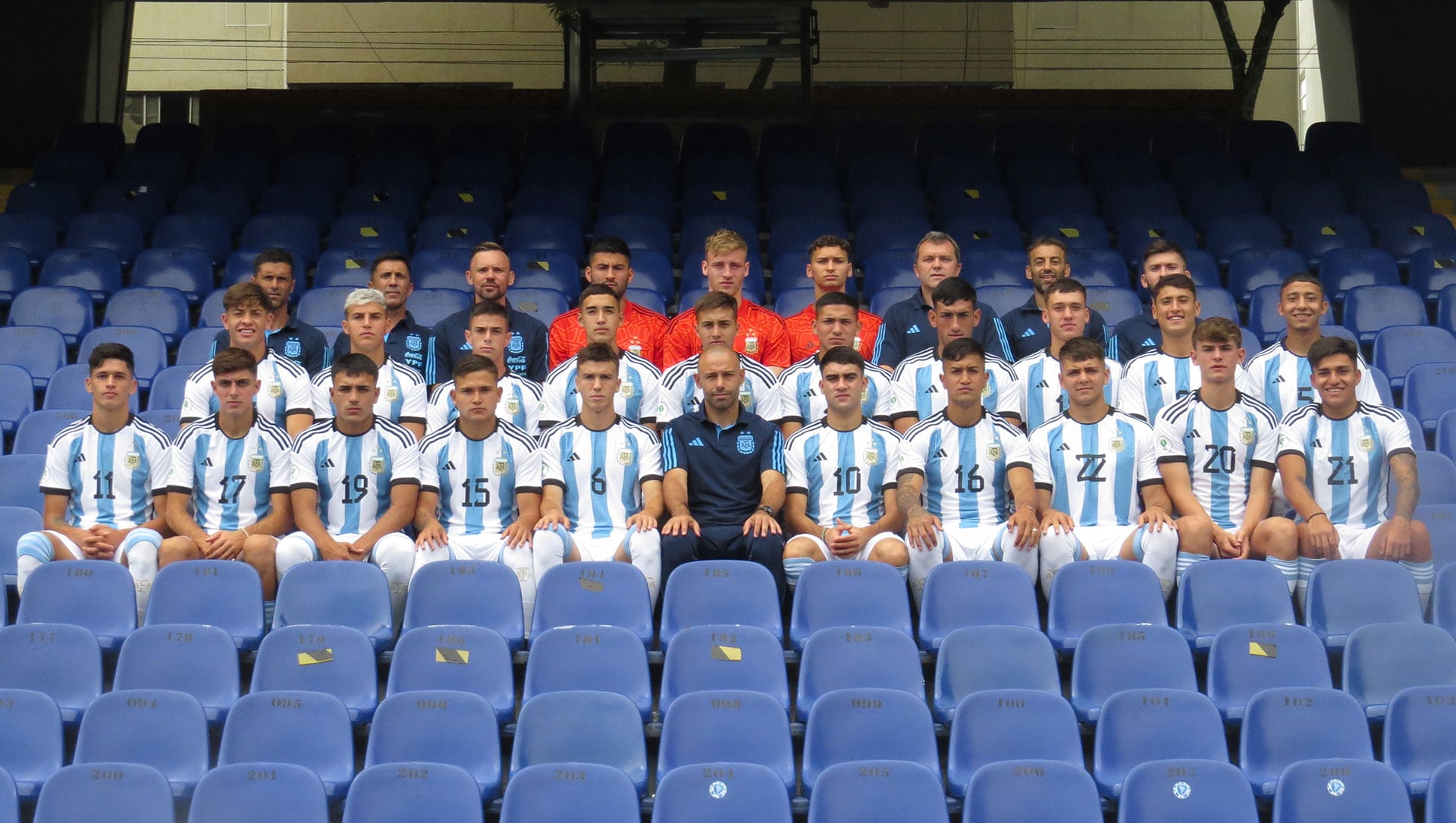 Javier Mascherano, jugador histórico de Argentina, es el director técnico que comandará a la Sub-20 en la búsqueda de su séptimo campeonato del mundo.