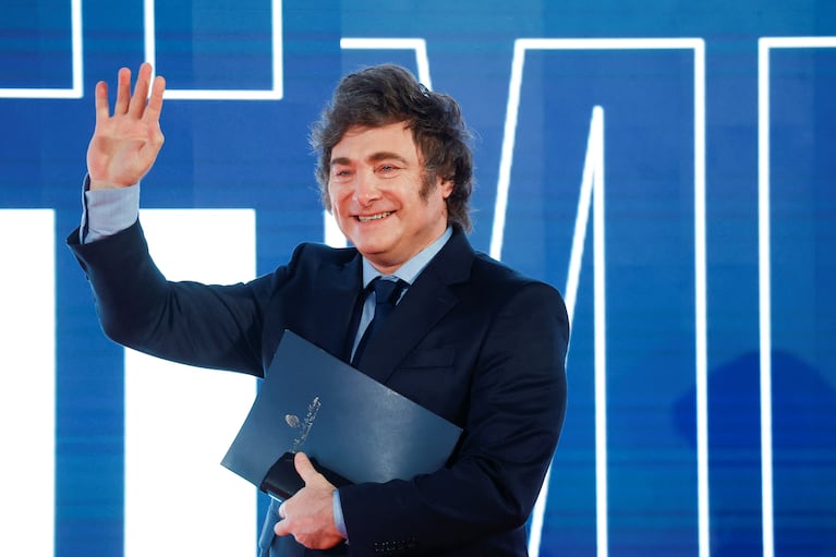 Javier Milei compartió un mensaje en Instagram por el Año Nuevo.