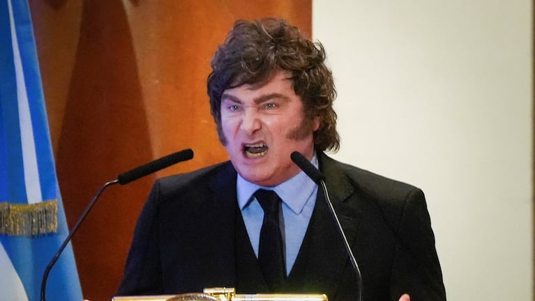 Javier Milei defendió el proyecto de reforma del Banco Central.