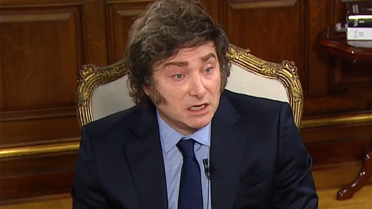 Javier Milei habló del escándalo de Libra en ¿La ves?. Foto: captura TN.