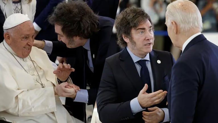 Javier Milei - Joe Biden - Papa Francisco