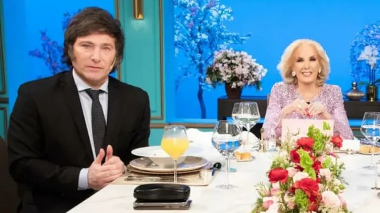 Javier Milei le grabó un video a Mirtha Legrand por su cumpleaños.