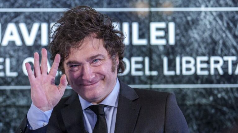 Javier Milei viajó a España.