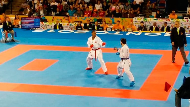 Javier Pinzas pasó a la historia del karate argentino.
