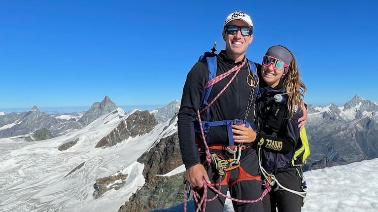 Jean Daniel Pession y Elisa Arlian murieron abrazados. 