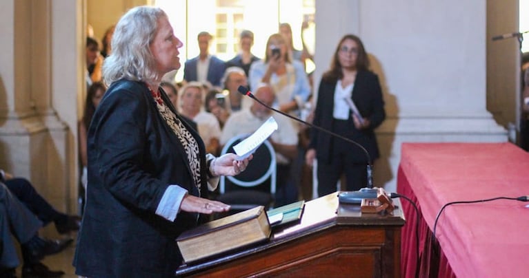 Jéssica Valentini prestó juramento como vocal del Tribunal Superior de Justicia de Córdoba.