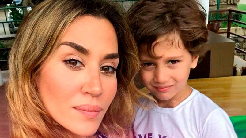 Jimena Barón aceptó las condiciones de su hijo Momo.