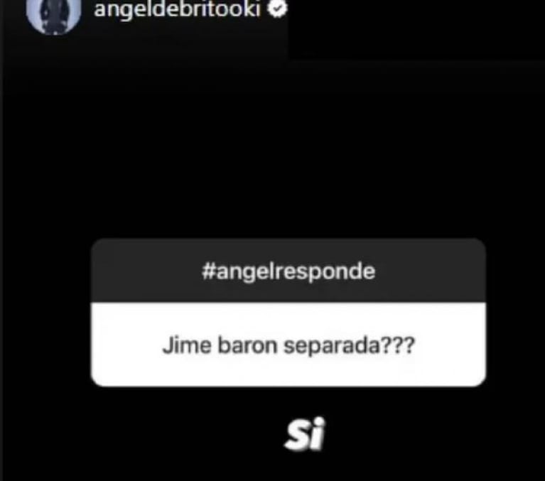 Jimena Barón aclaró los rumores de separación con una palabra "cordobesa"