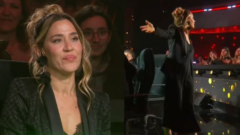 Jimena Barón amagó con irse del estudio de Es mi Sueño.