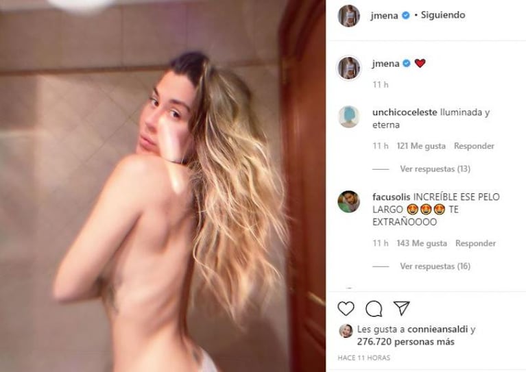 Jimena Barón le hizo ñoquis caseros a Daniel Osvaldo y él le dedicó una canción