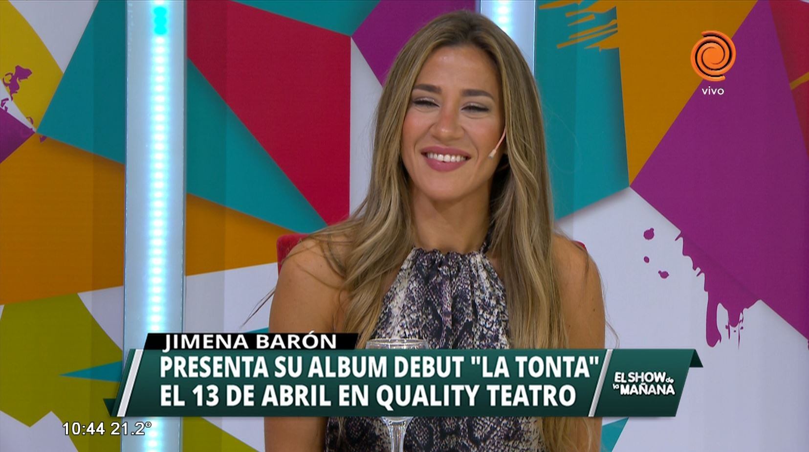 Jimena Barón presenta "La tonta"