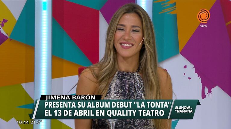 Jimena Barón presenta "La tonta"